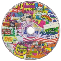 Factory CD label with logos